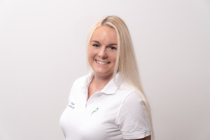 Nicole B Team - Physiotherapie Waldbüttelbrunn - Ferdinand Bühring - Rezeption: Angelika Dehmel