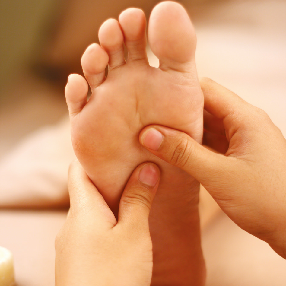 Fußreflexzonenmassage